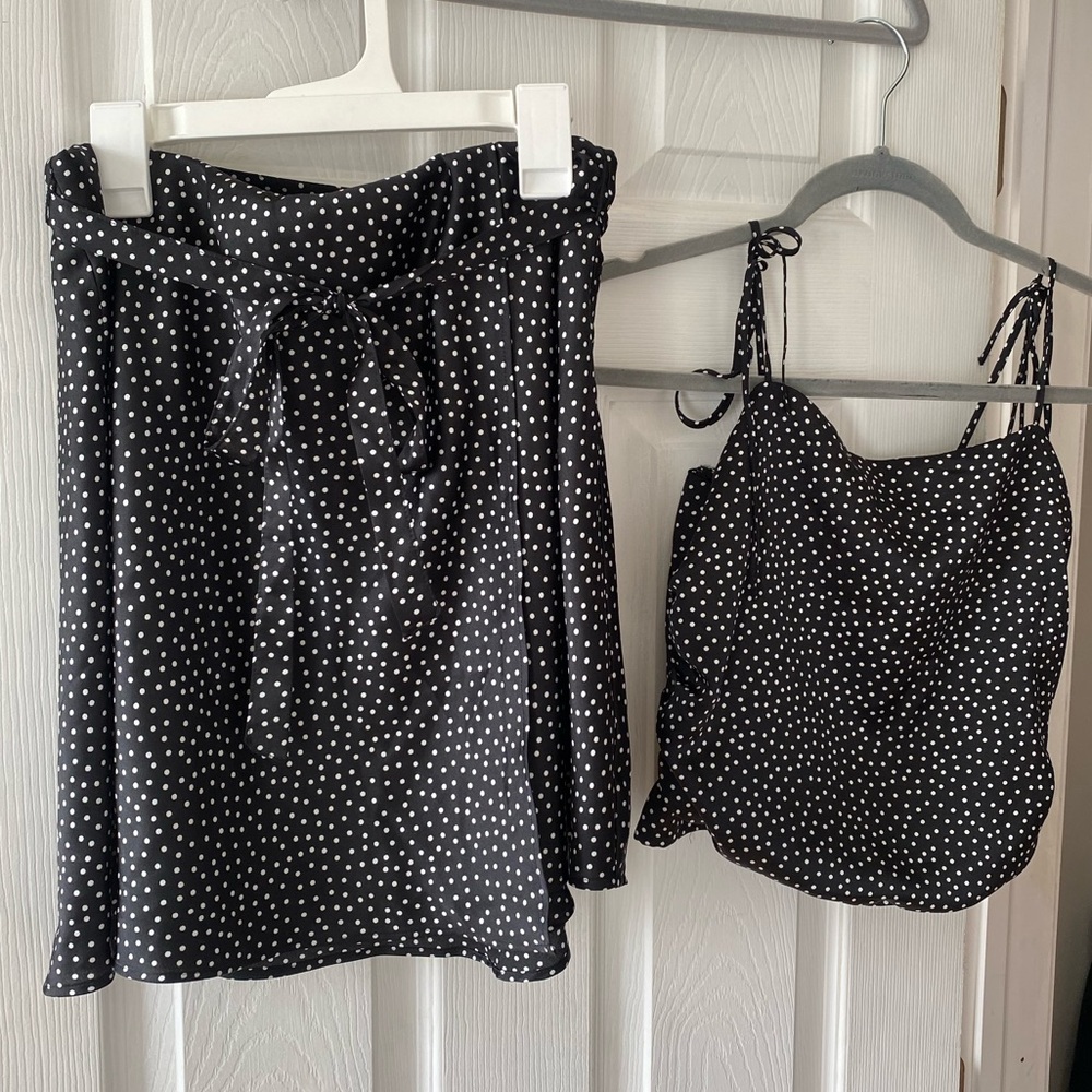 Matching Abercrombie Polka Dot Skirt Set